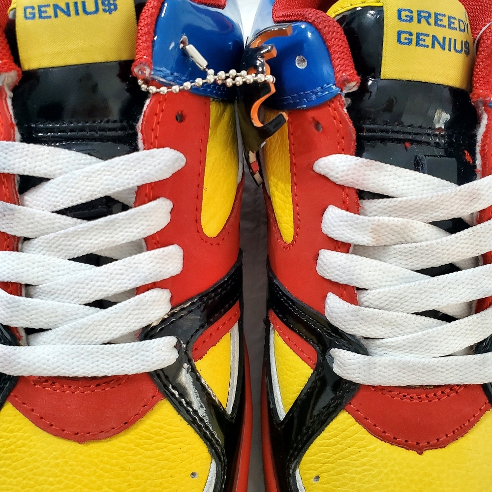 Collectible New Vintage Greedy Genius Heli Blue Phantom Sneaker Mens Size 9 - Picture 9 of 16
